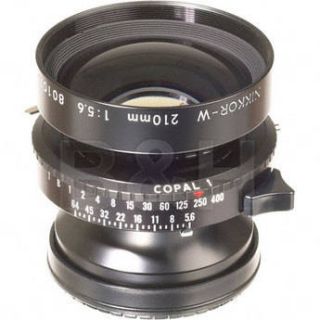 Nikon 210mm f/5.6 Nikkor W Lens with Copal #1 Shutter 1318
