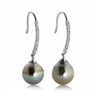Rarities: Fine Jewelry with Carol Brodie 9 10mm Cultured Tahitian Pearl and Dia   7734583