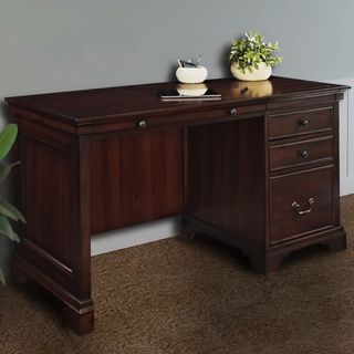Mulberry 54 inch Single Pedestal Desk   Great