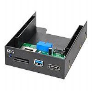 SIIG USB 3.0 Internal Bay Multi Card Reader/eSATA   Card reader   3.5 ( MS, MS PRO, MMC, SD, MS Duo, xD, SDHC, SDXC )   USB 3.0/eSATA