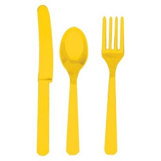 Plastic Fork, Spoon, and Knife Set (8 each)