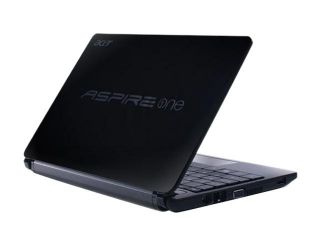 Refurbished: Acer Aspire One AOD257 13478 Espresso Black Intel Atom N455(1.66 GHz) 10.1" WSVGA 1GB Memory 250GB HDD Netbook