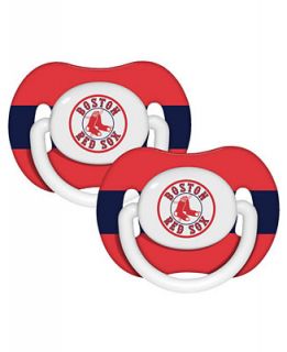 Baby Fanatics Boston Red Sox 2 Pack Pacifiers   Sports Fan Shop By