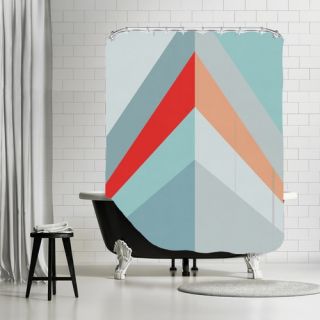 Urban Road GEO 06 Shower Curtain by Americanflat