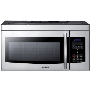 Samsung 1.7 cu ft Over The Range Microwave with Sensor Cooking Controls (Stainless Steel) (Common: 30 in; Actual: 29.9 in)