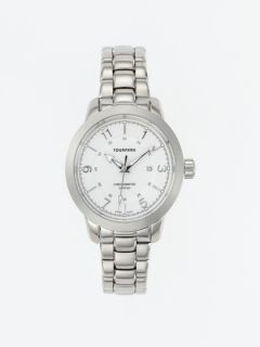 Womens Stainless Steel Chronometer Watch by Tourneau