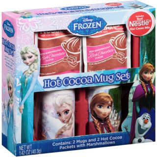 Disney Frozen Hot Cocoa Mug Holiday Gift Set, 4 pc