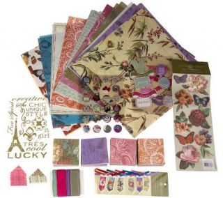Anna Griffin Blythe 200 piece Embellishment and Paper Kit —