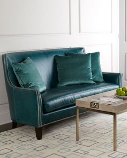 Massoud Sea Isle Leather Sofa