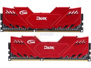Team Dark 8GB 240 Pin DDR3 SDRAM DDR3 1600 (PC3 12800) Desktop Memory Model TDKED38G1600HC901