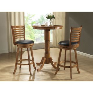 Whitaker Furniture Oak Round Pub Table Set  ™ Shopping