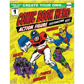 Create Your Own Comic Book Hero Action Figure Customizing Kit