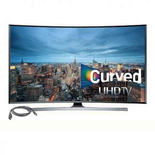 Samsung 78" Curved 4K Ultra HD, 3D LED Smart TV with 3D Glasses and 6' HDMI Cab   7813532