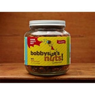 Bobbysues Nuts Some Like It Hot 32oz Jar, 1 Case Of 6 Jars