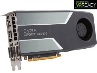 EVGA GeForce GTX 970 04G P4 1970 KR 4GB 256 Bit GDDR5 PCI Express 3.0 G SYNC Support Video Card