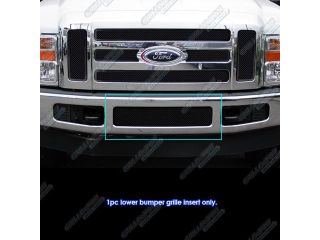 2008 2010 Ford F250/F350/F450 Bumper Black Stainless Steel Mesh Grille Grill