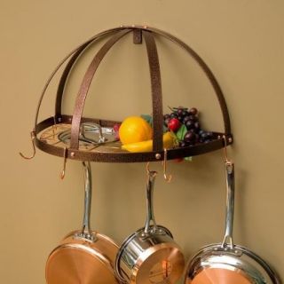 The Gourmet Half Dome Pot Rack with Grid