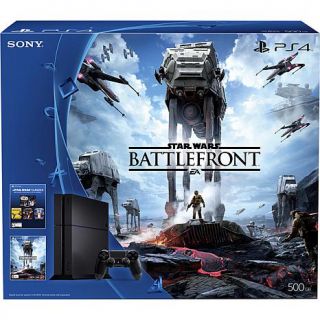 Sony PlayStation 4 PS4 500GB Console with "Star Wars: Battlefront" and 4 "Star    8027334