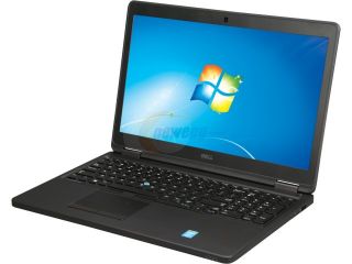 DELL Latitude E5550 (X9W81) Laptop Intel Core i5 5300U (2.30 GHz) 8 GB DDR3L Memory 500 GB HDD Intel HD Graphics 5500 15.6" FHD 1920 x 1080 Windows 7 Professional 64 Bit with Windows 8.1 Pro License