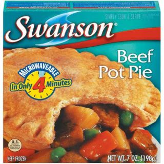 Swanson Pot Pies: Beef Pot Pie, 7 Oz