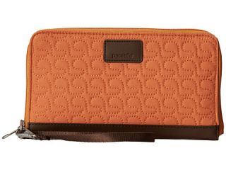 Pacsafe RFIDsafe W250 RFID Blocking Travel Organizer Apricot