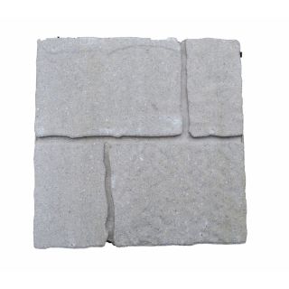 Sand Hill Blend Four Cobble Concrete Patio Stone (Common: 16 in x 16 in; Actual: 15.7 in x 15.7 in)