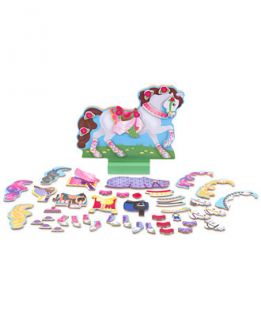 Melissa and Doug Kids My Horse Clover Magnetic Dress Up Toy   Kids