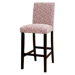 Uptown Textured 29 Barstool   Red
