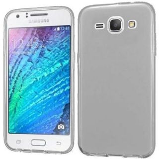 Insten Frosted Gel Case For Samsung Galaxy J1   Clear