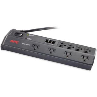 APC Home Office SurgeArrest 8 Outlet with Phone (Splitter) Protection P8T3
