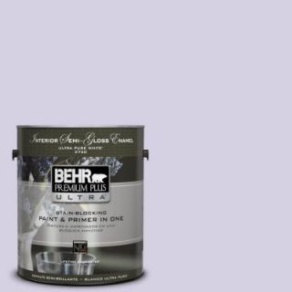 BEHR Premium Plus Ultra 1 gal. #M560 2 Fanciful Semi Gloss Enamel Interior Paint 375001