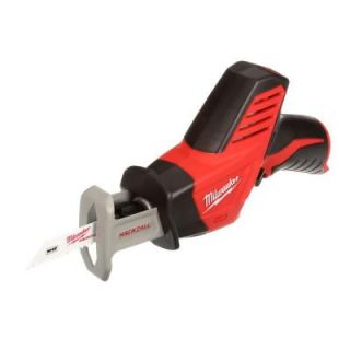 Milwaukee M12 12 Volt Lithium Ion Cordless Hackzall Reciprocating Saw (Tool Only) 2420 20