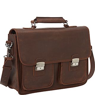 Vagabond Traveler 16 Professional Briefcase Leather Laptop Bag