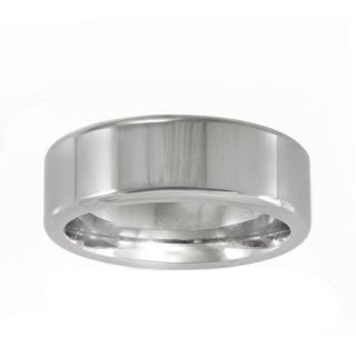 Men's 6mm Domed Ring in Gray Tungsten