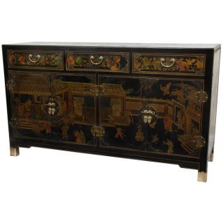 Black Lacquer Large Buffet Table (China)   14042422  