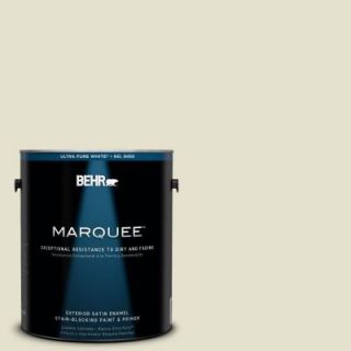 BEHR MARQUEE 1 gal. #S350 1 Climate Change Satin Enamel Exterior Paint 945001