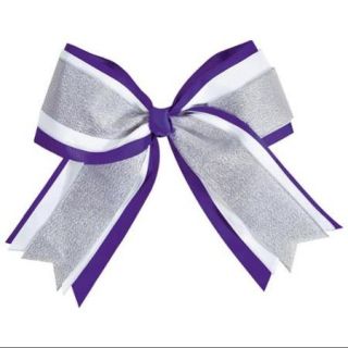 Jumbo 3 Color Met Bow Purple/Silver Size   NA