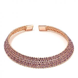 Joan Boyce "Spring Into Fabulous" Crystal 5 Row Coil Necklace   7052259
