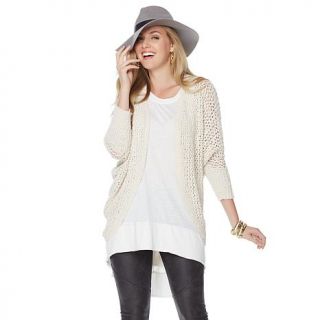 Melissa McCarthy Seven7 Knit Cocoon Sweater   7842236