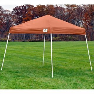 ShelterLogic 10'x10' Sport Pop Up Canopy Slant Leg with Cover in Terracotta   22737