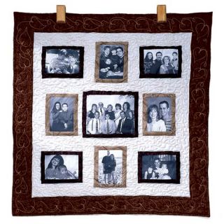 Personalized Heirloom Photo Quilt