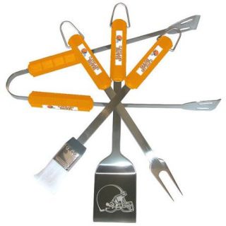 Siskiyou Products NFL 4 Piece BBQ Grill Tool Set