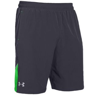 Under Armour HeatGear 9 Launch Stretch Woven Shorts   Mens   Running   Clothing   Stealth Gray/Poison/Reflective