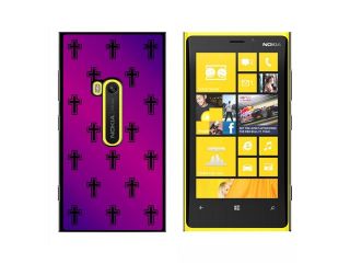 Crosses on Parade Christian Purple   Snap On Hard Protective Case for Nokia Lumia 920