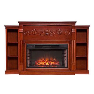 Wildon Home   Langley Bookcase Electric Fireplace