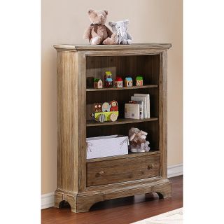 Bertini Pembrooke Bookcase   Natural Rustic    Bertini