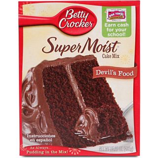 BETTY CROCKER   SuperMoist Devils Food cake mix