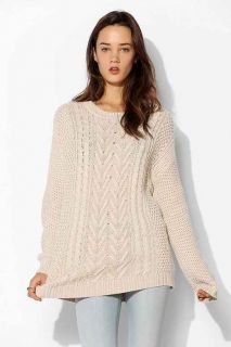BDG Fall For Cable Knit Sweater