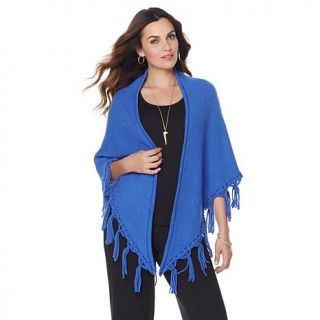 Jamie Gries Collection Fringe Shawl   7810327