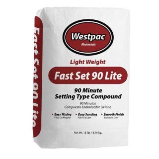 Westpac Materials 18 lb. Fast Set 90 Lite Setting Type Joint Compound 22167H